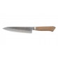 Echizen Ittetsu Aogami Kochmesser Bubingaholz 180mm Rückseite