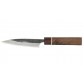 Echizen Ittetsu Shirogami Oktagongriff Walnussholzgriff-Ahorn-Ebenholzzwinge Allzweckmesser 120mm Rückseite