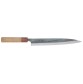 Echizen Ittetsu Shirogami Oktagongriff Walnussholzgriff Ebenholzzwinge Filetiermesser 240mm Vorderseite
