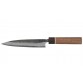 Echizen Ittetsu Shirogami Oktagongriff Walnussholzgriff-Ahorn-Ebenholzzwinge Allzweckmesser 150mm Rückseite