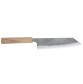 Echizen Ittetsu Shirogami Oktagongriff Walnussholz Bunka 180mm Vorderseite