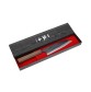 Echizen Ittetsu Shirogami Oktagongriff Walnussholzgriff Santoku 165mm Verpackung