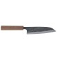 Echizen Ittetsu Shirogami Oktagongriff Walnussholzgriff Santoku 180mm Vorderseite