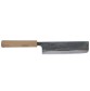 Echizen Ittetsu Shirogami Nakiri 165mm Nussholz Vorderseite