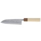 Hokiyama Ginsan-3 Santoku 165mm, Ahorn Rückseite