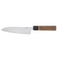 Echizen Ittetsu Super Aogami Oktagongriff Walnussholzgriff-Ahorn-Ebenholzzwinge Kochmesser 180mm Rückseite