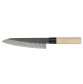 Tojiro DP 3 Lagen HQ Hammered Magnolie Kochmesser 180mm Rückseite