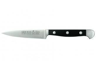 Güde Alpha Allzweckmesser 100mm geschmiedet, Doppelkropf, schwarz