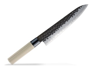 Tojiro DP 3 Lagen HQ Hammered Magnolie Kochmesser 240mm