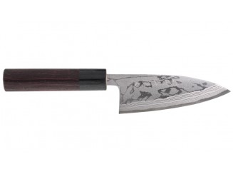 Hideo Kitaoka Damast Deba 120mm