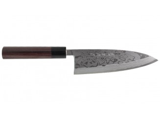 Hideo Kitaoka Damast Deba 180mm