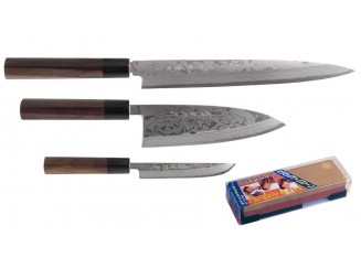 Japanisches Messerset von Hideo Kitaoka