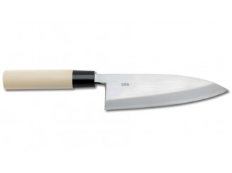 Hideo Kitaoka Shirogami Deba 165mm