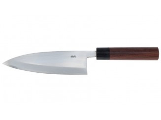 Hideo Kitaoka Shirogami Deba 180mm Linkshänder