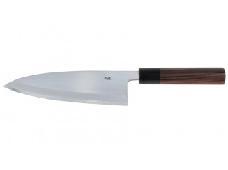 Hideo Kitaoka Shirogami Deba 210mm Linkshänder