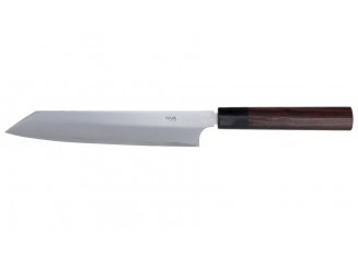 Hideo Kitaoka Shirogami Kiritsuke 210mm Linkshänder