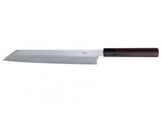 Hideo Kitaoka Shirogami Kiritsuke 240mm Linkshänder