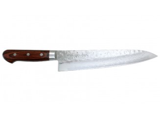 Kanetsune Tsuchime Damast Classic Kochmesser 240mm JP-KC-901
