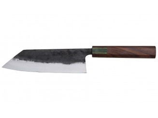 Katsuto Tanaka Shirogami 1 Bunka Messer 170mm Rainbow