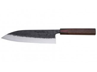 Katsuto Tanaka Shirogami 1 Gyuto Messer 210mm Rainbow