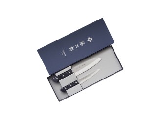 Tojiro Basic Geschenkset 2tlg. Allzweckmesser/ Santoku