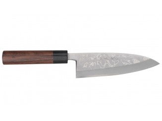 Hideo Kitaoka Damast Deba 165mm 