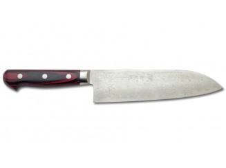 Yoshimi Kato Damascus Santoku 175mm